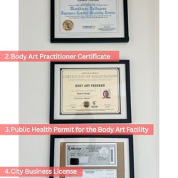 TAKAGI BROWS is a public health-approved facility that meets required health and safety standards.