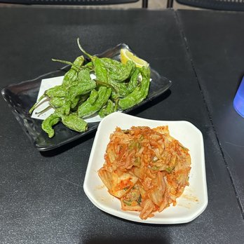Wadaya - Kimchi and shishito peppers - Ramen Near Me - Costa Mesa, California Wadaya - Kimchi and shishito peppers - Ramen Near Me - Costa Mesa, California