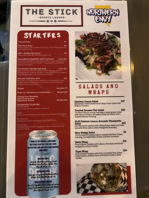 Menu photo 2 Northern Envy Reno, NV