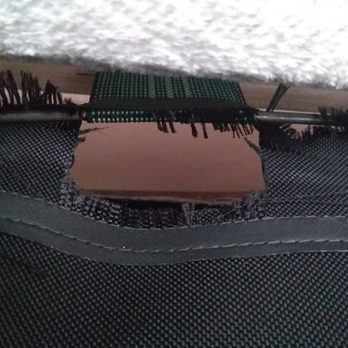 Ashley Store - Torn fabric around support wires. This fabric supports the seat cushions. - Furniture Stores Near Me - Houston, Texas Ashley Store - Torn fabric around support wires. This fabric supports the seat cushions. - Furniture Stores Near Me - Houston, Texas