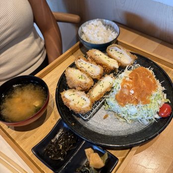 Katsu Jin - cheese katsu - Japanese Near Me - South Pasadena, California Katsu Jin - cheese katsu - Japanese Near Me - South Pasadena, California