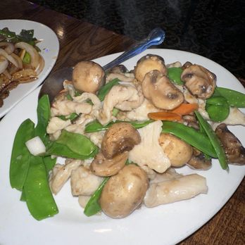 Palm Tree Palace - 67. Chicken with Fresh Mushroom and garlic - Chinese Near Me - La Quinta, California