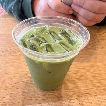 Never Coffee - iced matcha latte - Coffee & Tea Near Me - Portland, Oregon