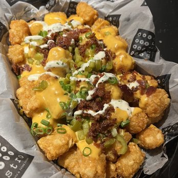 Astro Beer Hall - Loaded tater tots - Sports Bars Near Me - Washington, DC, District of Columbia