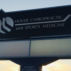 Hover Chiropractic and Sports Medicine - Street Sign