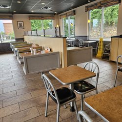 Burger King - The seating area of this Burger King in Vinton, Virginia.