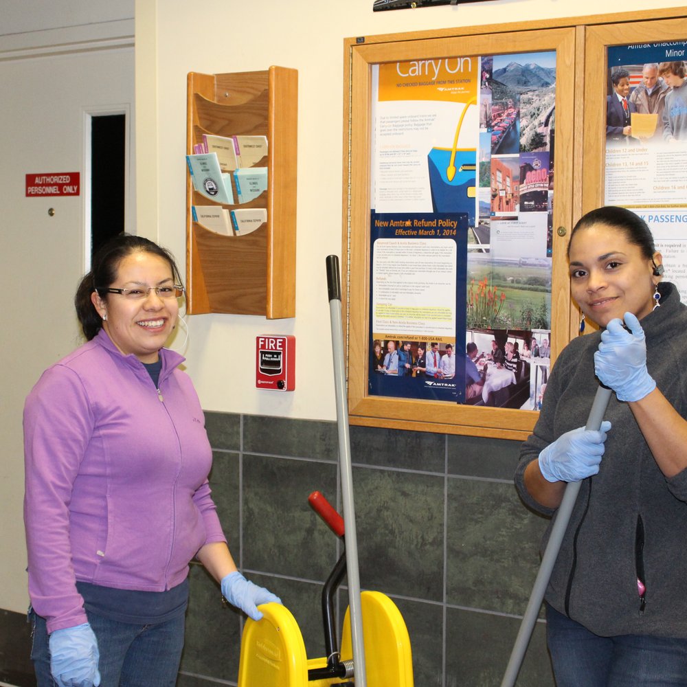 The Metra Station - Help these women keep the place clean: lift your feet when they're trying to mop! You have shoes on your feet; their babies need them too! - Train Stations Near Me - Naperville, Illinois The Metra Station - Help these women keep the place clean: lift your feet when they're trying to mop! You have shoes on your feet; their babies need them too! - Train Stations Near Me - Naperville, Illinois