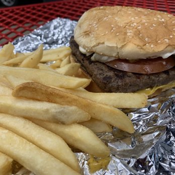 Char-Grill - 1/2lb Cheeseburger - Burgers Near Me - Raleigh, North Carolina