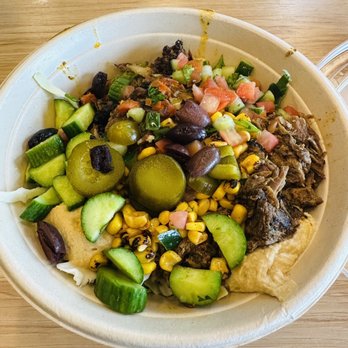 CAVA - I chose my personalized bowl " make your own bowl with the ingredients you want " - Salad Near Me - El Segundo, California CAVA - I chose my personalized bowl " make your own bowl with the ingredients you want " - Salad Near Me - El Segundo, California