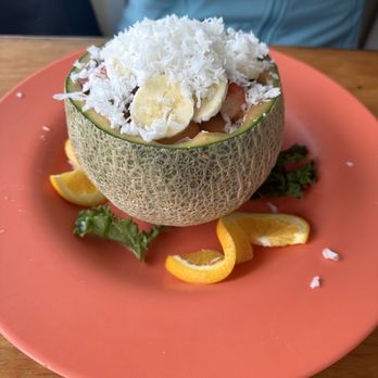 Beach Hut Cafe - Fruit bowl with coconut - Breakfast & Brunch Near Me - Jacksonville Beach, Florida Beach Hut Cafe - Fruit bowl with coconut - Breakfast & Brunch Near Me - Jacksonville Beach, Florida