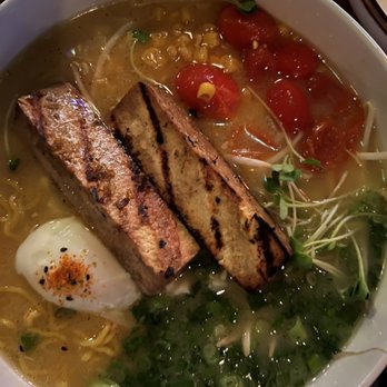 The Clever Koi - Lemon Chicken Ramen broth with Tofu - Asian Fusion Near Me - Phoenix, Arizona The Clever Koi - Lemon Chicken Ramen broth with Tofu - Asian Fusion Near Me - Phoenix, Arizona