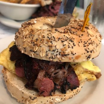 Perly's - Pastrami breakfast bagel - Delis Near Me - Richmond, Virginia
