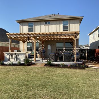 ABL Irrigation - BackYard view - Irrigation Near Me - Pflugerville, Texas