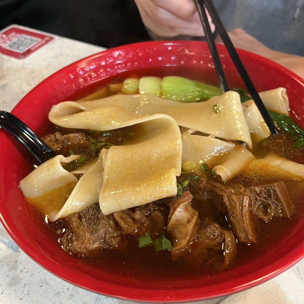 Noodle Max - Spicy braised beef with curtain noodles - Chinese Near Me - Aurora, Ontario Noodle Max - Spicy braised beef with curtain noodles - Chinese Near Me - Aurora, Ontario