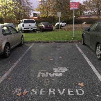 The Hive - Parking spot with sign~ - Gyms Near Me - Surrey, British Columbia