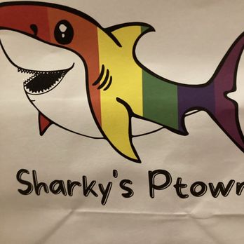 Sharky's T-shirts - The emblem of Sharky's T-shirt - Souvenir Shops Near Me - Provincetown, Massachusetts Sharky's T-shirts - The emblem of Sharky's T-shirt - Souvenir Shops Near Me - Provincetown, Massachusetts