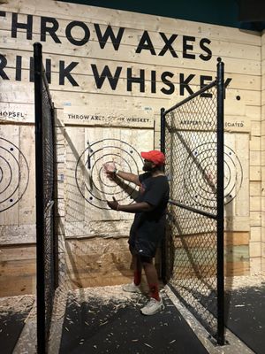 Chops + Hops | Axe Throwing Lodge by null