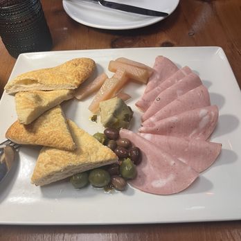 Fattoria E Mare - Mortadella salumi.  Generous plate for the price. - Italian Near Me - Half Moon Bay, California