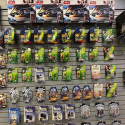 Prime TCG's - Star Wars is a big! Come check out our collection of new and old figures and vehicles