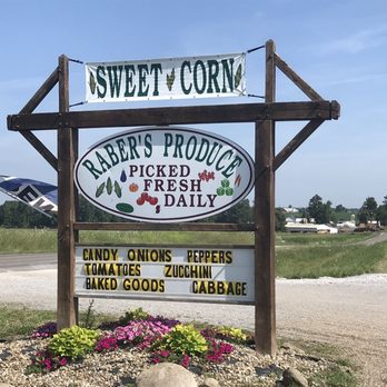 Raber’s Produce - a sign for a grocery - Farmers Market Near Me - Apple Creek, Ohio Raber’s Produce - a sign for a grocery - Farmers Market Near Me - Apple Creek, Ohio