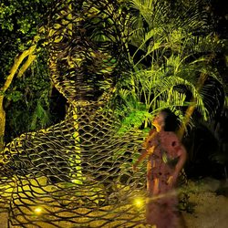 Habitas - One of the many art pieces on the property