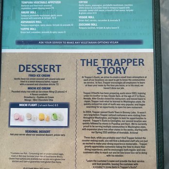 Trapper's Sushi - Sushi Bars Near Me - Lacey, Washington Trapper's Sushi - Sushi Bars Near Me - Lacey, Washington