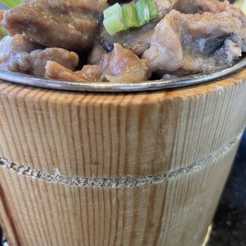 Inshou Cafe - Chicken and Mushroom Rice Barrel - Chinese Near Me - San Mateo, California
