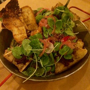 Cook & Dagger - Bone marrow app served with toast - New American Near Me - North Providence, Rhode Island Cook & Dagger - Bone marrow app served with toast - New American Near Me - North Providence, Rhode Island