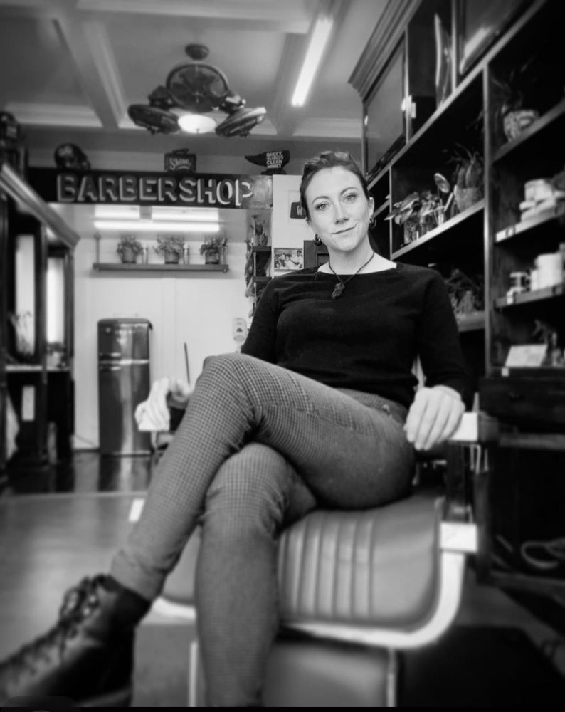 Hermosa Barbershop and Supply Logo