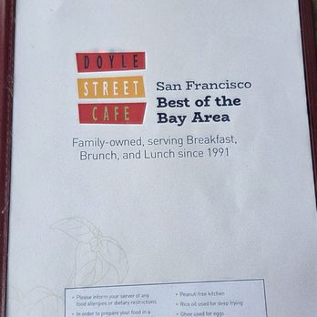 Doyle Street Cafe - Breakfast & Brunch Near Me - Emeryville, California