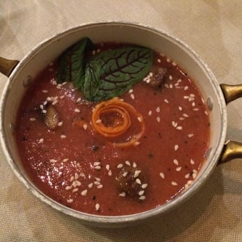 Cuculia - Tomato gazpacho - Vegetarian Near Me - Florence, FI