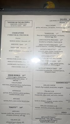Menu photo 2 Eatery A Des Moines, IA