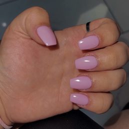 Dip and tip coffin shaped nails Dip and tip coffin shaped nails