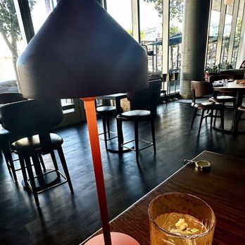 Strāta - Bollywood old fashion, which imho was really butterscotch whiskey not really an old fashion. - New American Near Me - San Jose, California Strāta - Bollywood old fashion, which imho was really butterscotch whiskey not really an old fashion. - New American Near Me - San Jose, California
