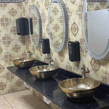 India Palace Restaurant - Even the bathrooms are uniquely adorned like a palace! - Indian Near Me - Indianapolis, Indiana
