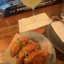 Cucumber Gintini Fried Dumplings Cucumber Gintini Fried Dumplings