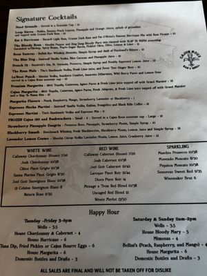Menu photo 4 Cajun Roux Bar & Grill Hoover, AL