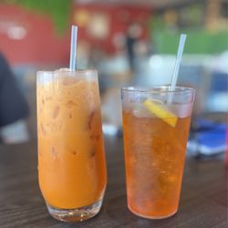 Thai Tea with Coconut Milk/ Thai Iced Tea