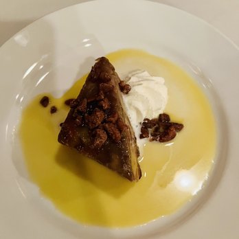 Chef's Table At the Edgewater - Bananas Foster Bread Pudding - New American Near Me - Winter Garden, Florida