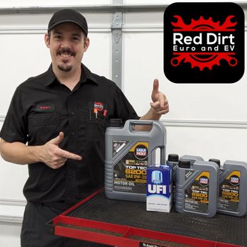 Red Dirt Euro and EV - We offer premium engine oil and filters from companies like LiquiMoly, Motul, Hengst, and Mann. Call today to schedule your service! - Auto Repair Near Me - Stillwater, Oklahoma Red Dirt Euro and EV - We offer premium engine oil and filters from companies like LiquiMoly, Motul, Hengst, and Mann. Call today to schedule your service! - Auto Repair Near Me - Stillwater, Oklahoma