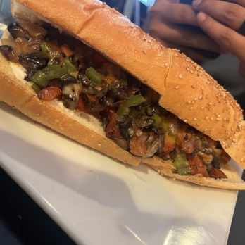 VSPOT - Philly Cheese & Pepper Hero - Vegan Near Me - Brooklyn, New York