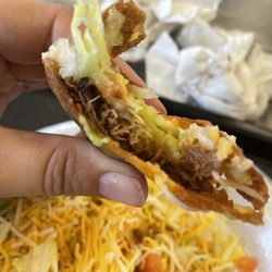 Victors Taco Shop - Shredded beef taco. So good!