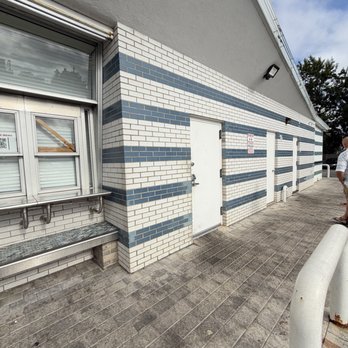 All American Hamburger Drive-In - Bathrooms outside - Burgers Near Me - Massapequa, New York All American Hamburger Drive-In - Bathrooms outside - Burgers Near Me - Massapequa, New York