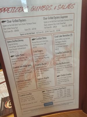 Menu photo 7 Prejean's Broussard, LA Menu photo 7 Prejean's Broussard, LA