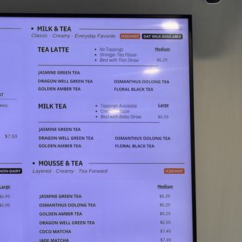 3Catea - Menu - Bubble Tea Near Me - Milpitas, California