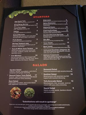 Menu photo 6 Sushi Yama Travelers Rest, SC