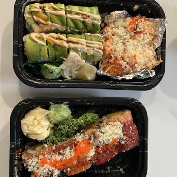 Crazy Sushi and Hibachi - Volcano on top, tiger on the bottom - Sushi Bars Near Me - Wesley Chapel, Florida