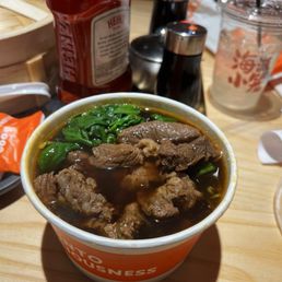 Braised Beef Noodle Soup