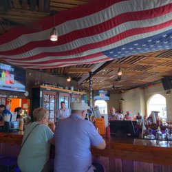 Rock City Brewing - Love the American flag in this brewery close to Havensight cruise port!  192 breweries for us now :-). Brews OK, no IPA tap now
