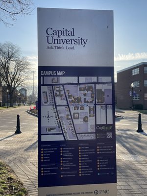Updated Capital University Map